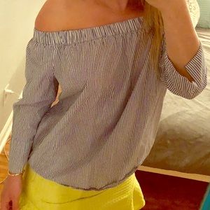 Off-the-shoulder ZARA top